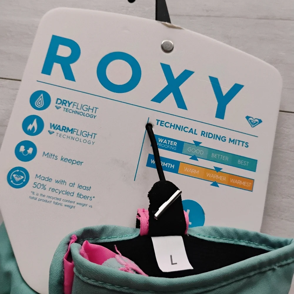 ROXY NEW Snow Up Insulated Mittens